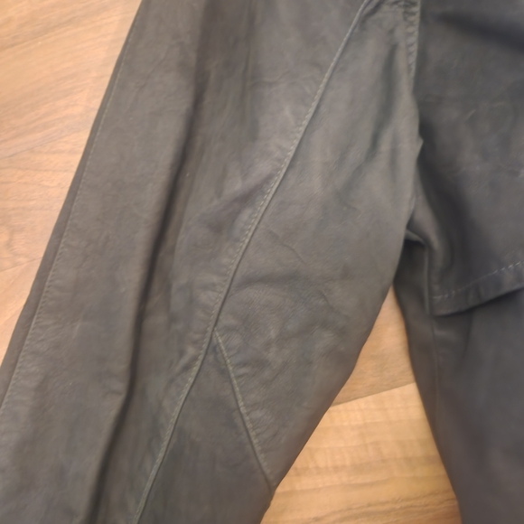 Lone Pine American Made Leather Barn Coat Jacket Men’s Size S - Picture 10 of 12